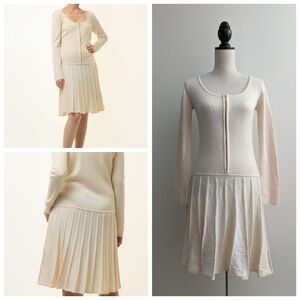 Like New Luisa Spagnoli 100% wool dress Sz S